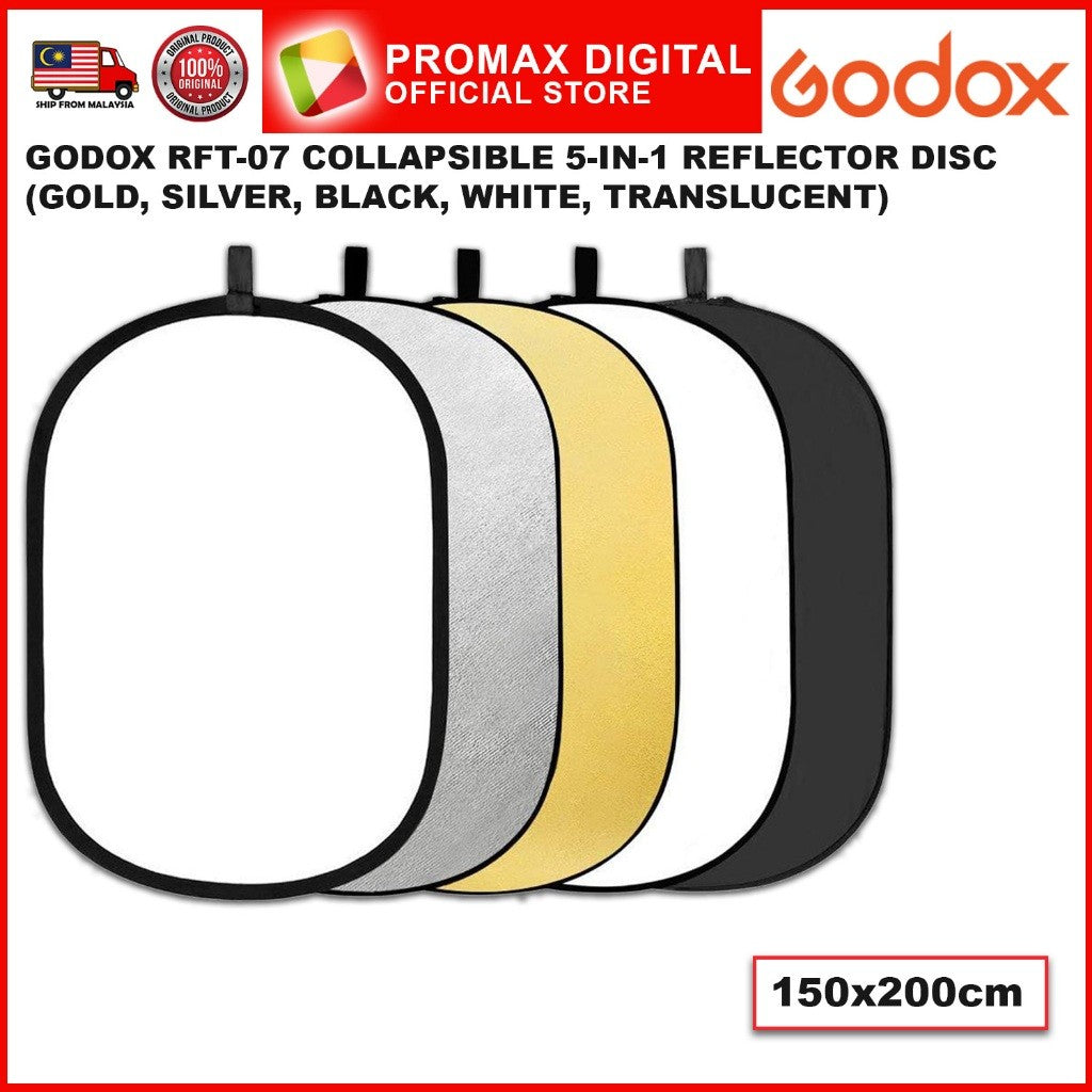 Godox RFT-07 RFT07 5 in 1 Collapsible Reflector For Photography and videography
