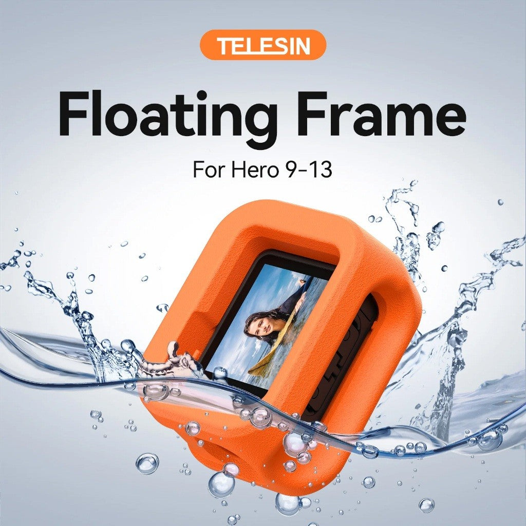 TELESIN S4-FHG-07-TGP FLOATING CASE FOR GOPRO HERO 9 10 11 12 13