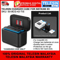 TELESIN S0-BCG-42-TIS CHARGER CASE FOR X5 BATTERY BATTERY CHARGING CASE WITH SD CARD SLOT