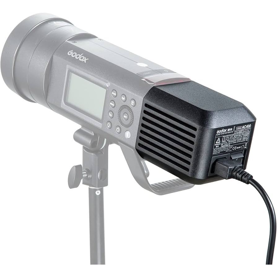Godox AC400 AC Adapter Power Unit for Witstro AD400Pro AD400 Pro II Strobe Light 400w