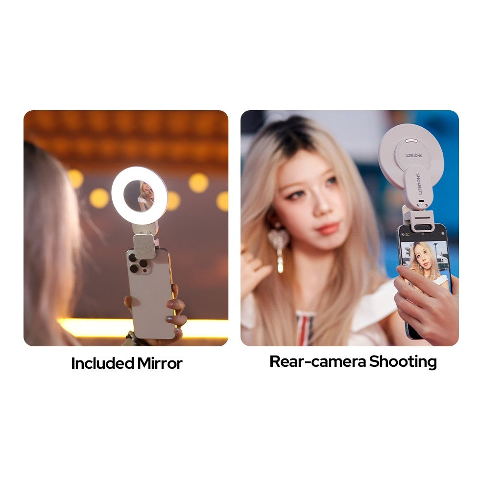 GODOX LITEMONS LR15Bi LR30Bi Bi-Color LED Light for Mobile Phones Selfie LED Light