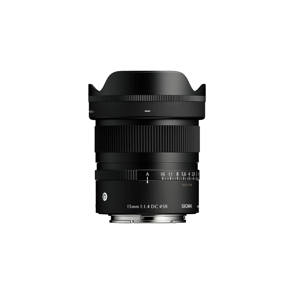 SIGMA 15mm f1.4 DC Contemporary Lens(E, RF, X MOUNT) APS-C