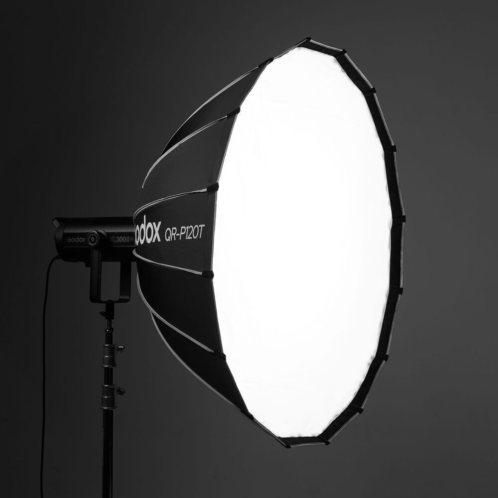 Godox QR-P70T 70CM QR-P90T 90CM QR-P120T 120CM QR-P150T 150CM Parabolic Softbox Bowens Mount Grid