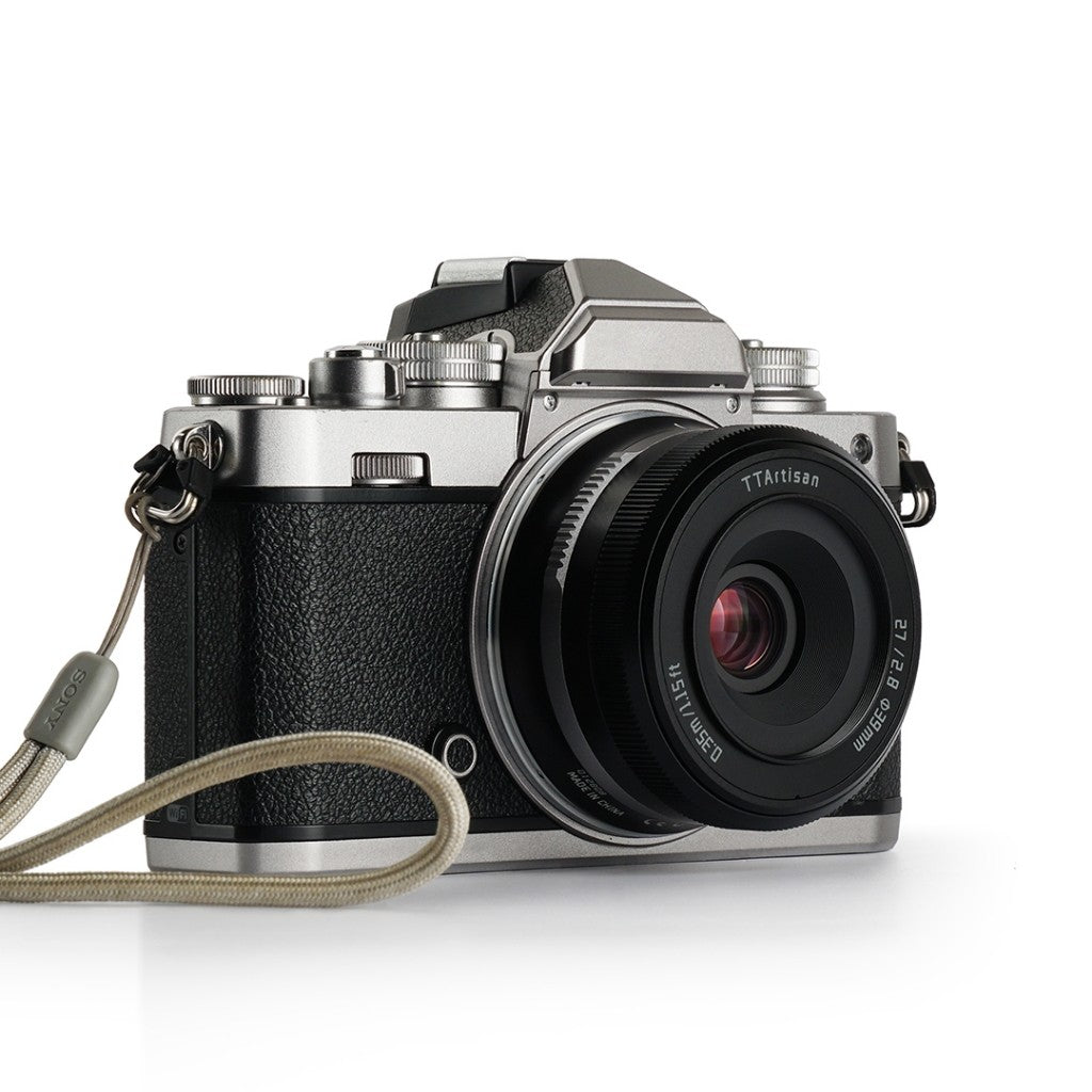 TTArtisan AF 27mm f2.8 for X E and Z Mount APS-C Camera Lens Black and Silver