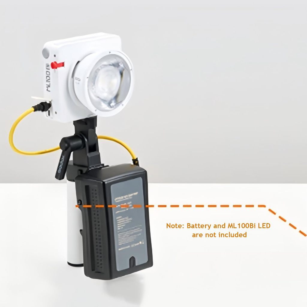 Godox AK-B02 V Mount Battery Handgrip for ML60IIBi ML100Bi ML100R AKB02