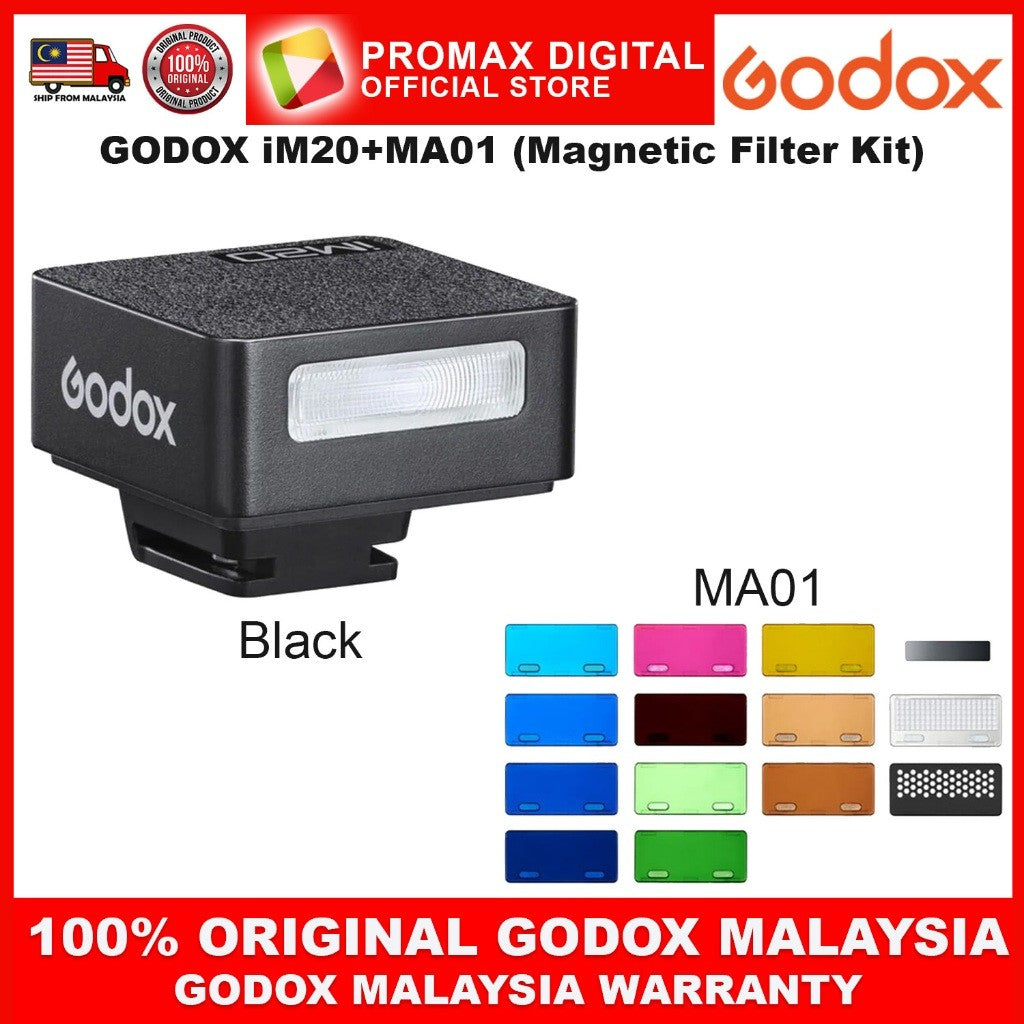 Godox iM20 mini iFlash flash for Canon Sony Fuji Nikon Olympus Pentas build in battery