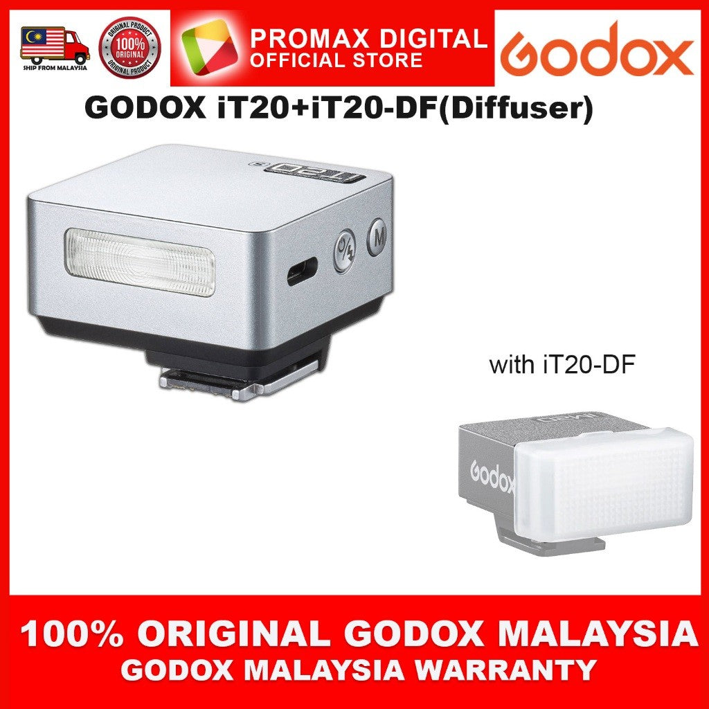 GODOX iT20 TTL Compact Camera Flash for Sony , Fuji , Canon and Nikon