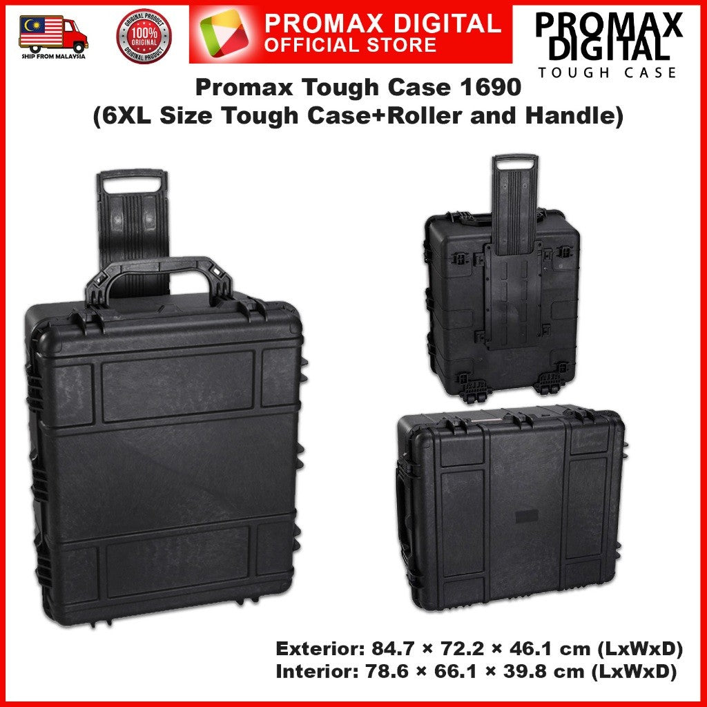 Pelican 1690 Protector Transport Case Promax 1690 Tough Case for Camera Gears