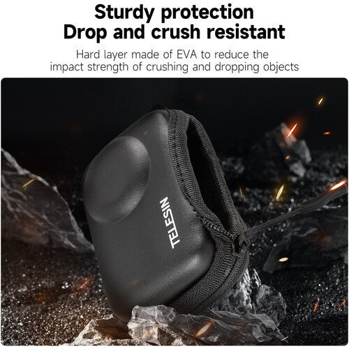 TELESIN OA-BAG-002 PROTECTIVE CASE FOR DJI OSMO ACTION 3 & 4 CAMERA CASE FOR DJI OSMO