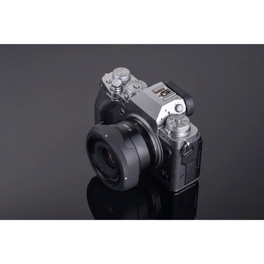 TTArtisan AF APS-C 35mm f1.8 Mark II Camera Lens for X E and Z Mount Black and Silver Color
