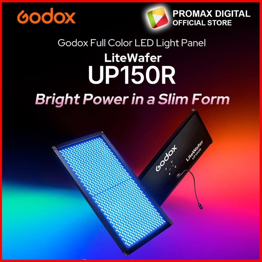 Godox Litewafer UP150R Full Color RGB LED Light Panel 180W Photography Videography Light