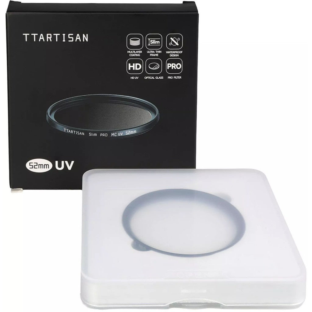 TTArtisan Slim PRO UV Filter 52mm for Wide Angles Lens Blocks UV Light Lens Protection