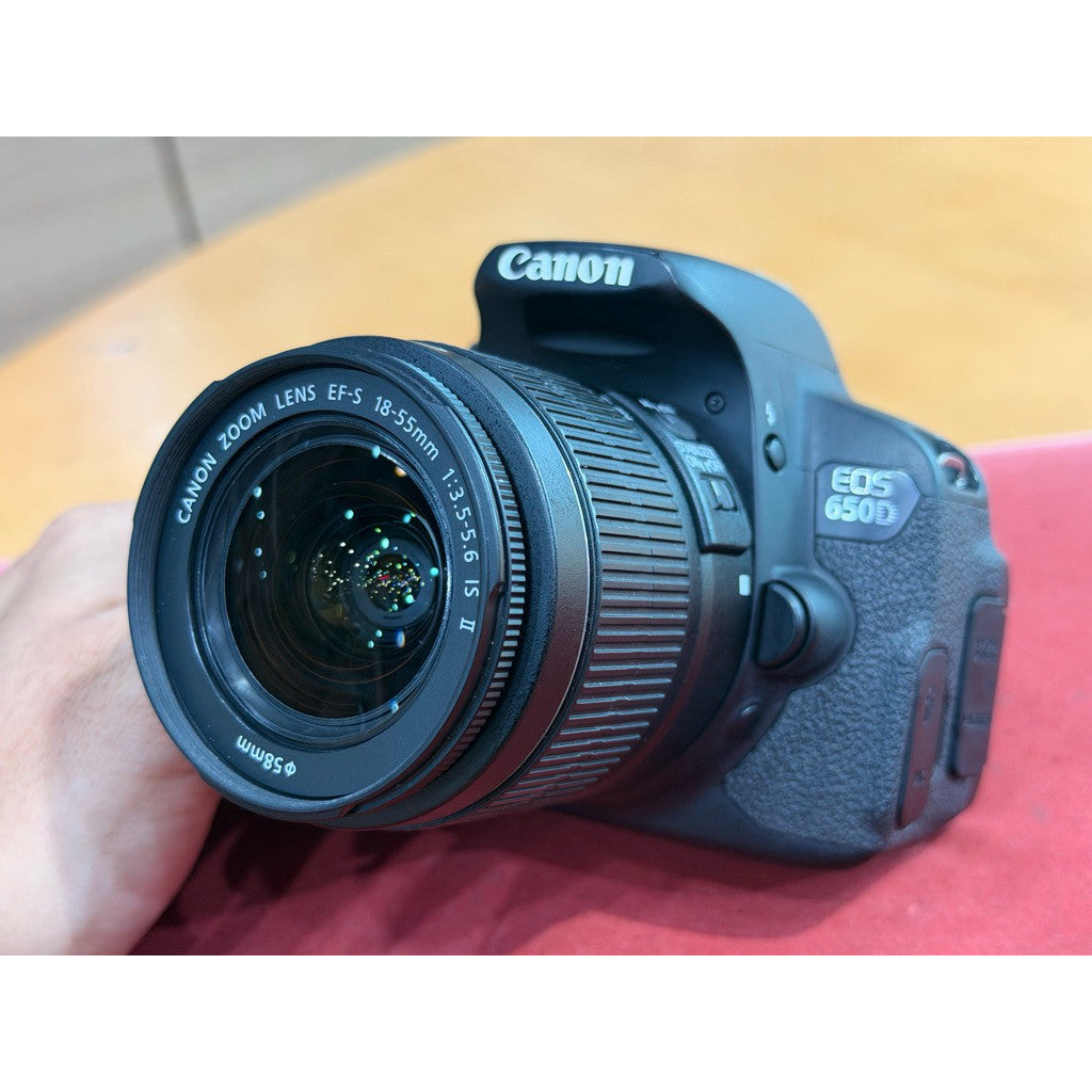 Used Canon EOS 650D + 18-55mm lens