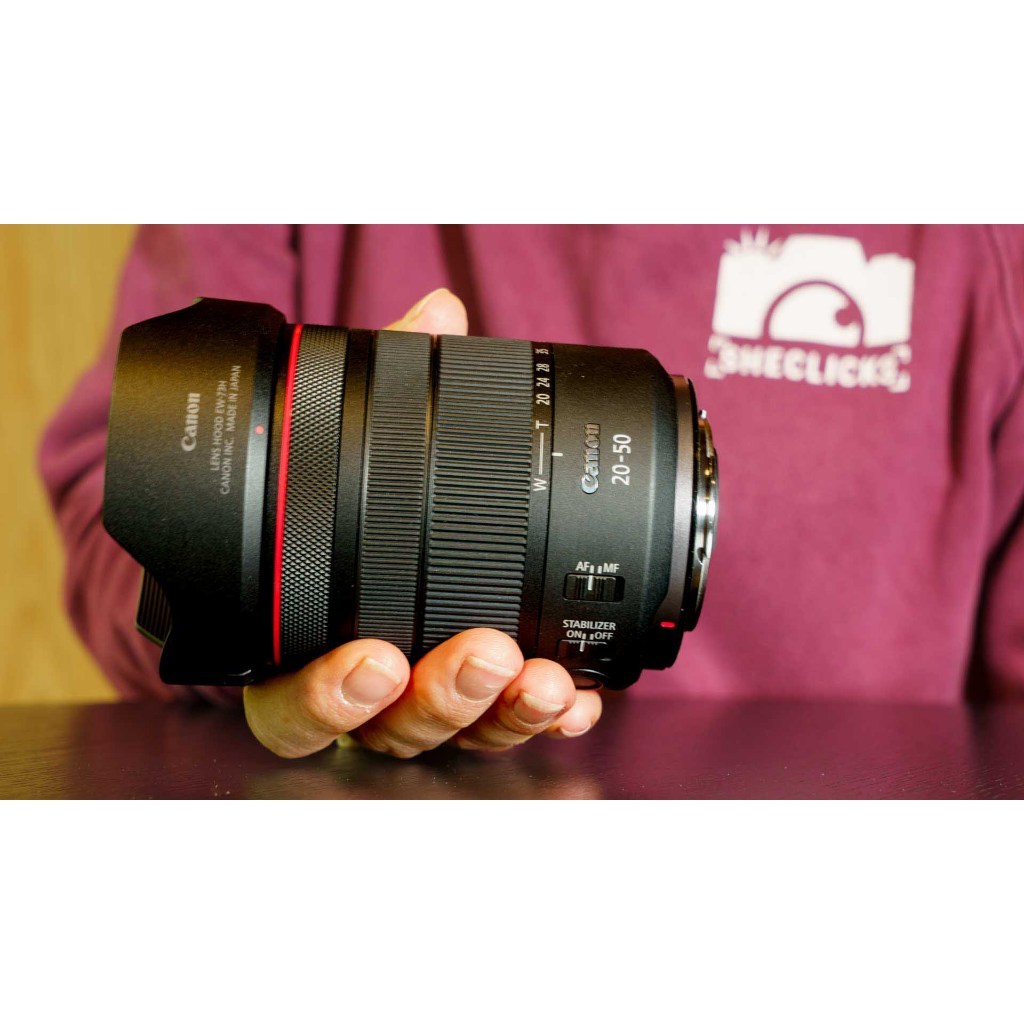 Canon RF20-50mm f4 L IS USM PZ Full Frame Mirrorless RF Mount Lens