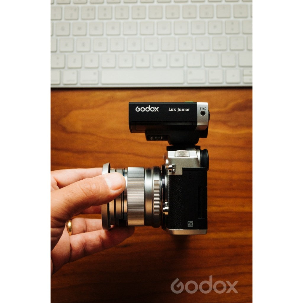 Godox LUX Junior II Retro Camera Flash for Sony Nikon Canon Olympus Panasonic Fujifilm