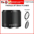 TTArtisan AF Full Frame 50mm f1.8 NEO Series STM Motor Camera Lens E Z and L Mount