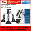 TELESIN TE-TSB-001 TRIPLE ARM SUCTION CUP MOUNT CAR MOUNT FOR CAMERAS