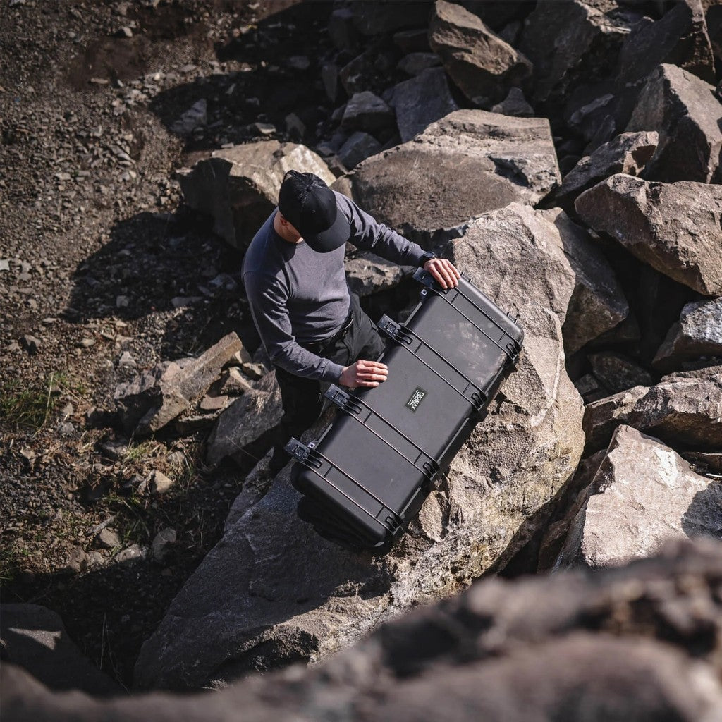 PROMAX Long PP Hard Carrying Case with Foam Waterproof Dustproof Crushproof Drone Utility Case