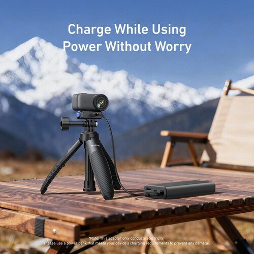 TELESIN S7-JBK-17-TDJ CHARGING ADAPTER BASE FOR DJI OSMO NANO QUICK RELEASE CHARGER BASE