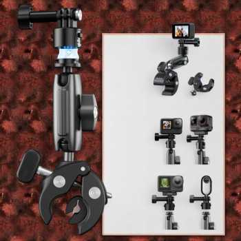 TELESIN S3-HBM-01 QUICK RELEASE UNIVERSAL TUBE CLAMP FOR CAMERA