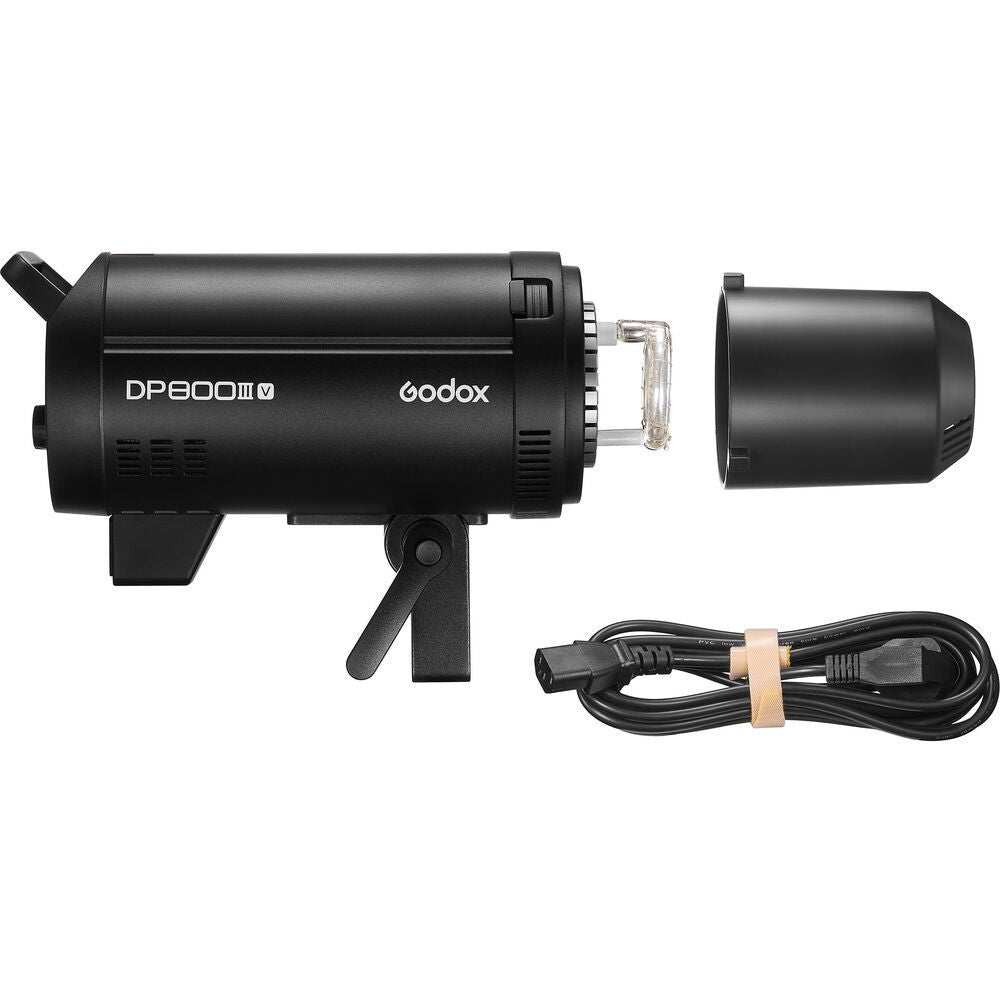 GODOX DP800III-V STUDIO FLASH WITH LED 20W MODELLING LAMP BOWEN S ACCESSORY MOUNT DP800 DP800V