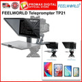 FEELWORLD TP21 21 INCH FOLDING TELEPROMPTER AND TPM215 FHD MONITOR FOR TP-21