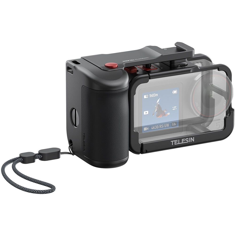 TELESIN S6-FMS-22-TDJ CAMERA GRIP HOLDER SET FOR ACTION 3 4 5 PRO (TSFMS22-01)