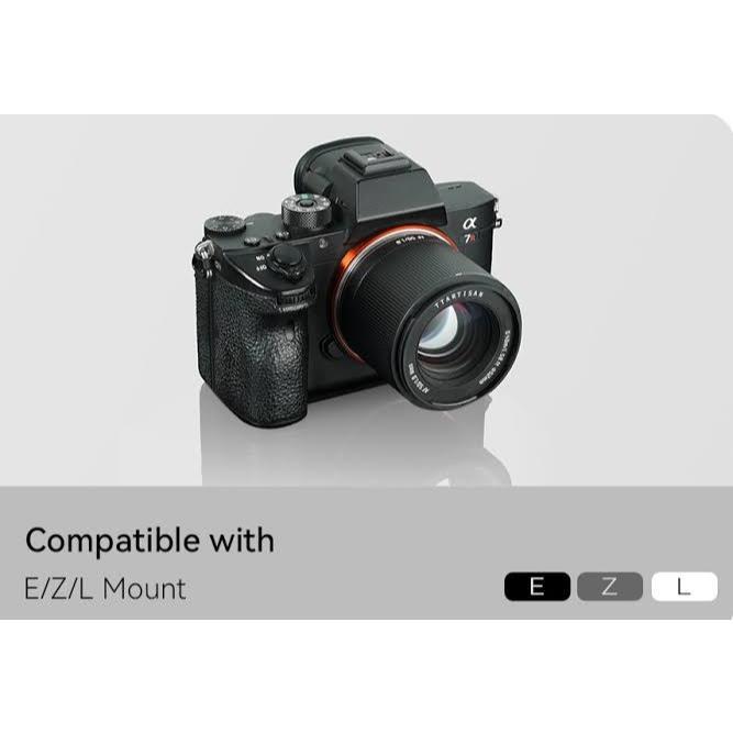 TTArtisan AF Full Frame 50mm f1.8 NEO Series STM Motor Camera Lens E Z and L Mount