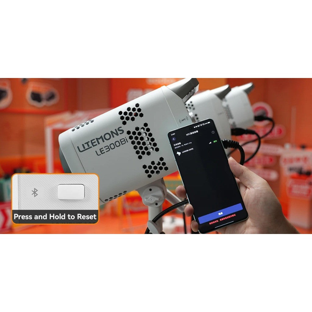 GODOX Litemons LE300Bi Bi-Color LED Monolight Studio Light (Black / White)