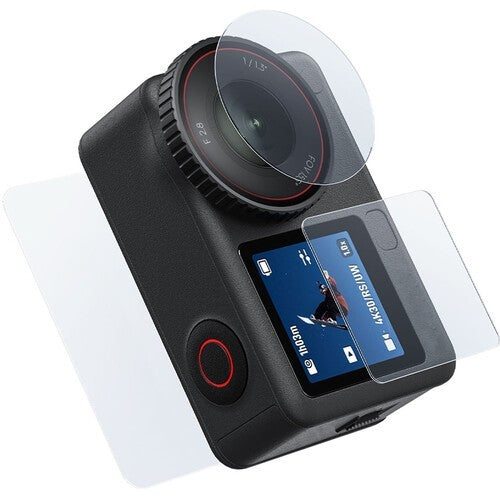 TELESIN S6-FLM-25 TEMPERED GLASS SCREEN PROTECTOR FOR DJI ACTION 6 (1 SET) ACTION CAMERA