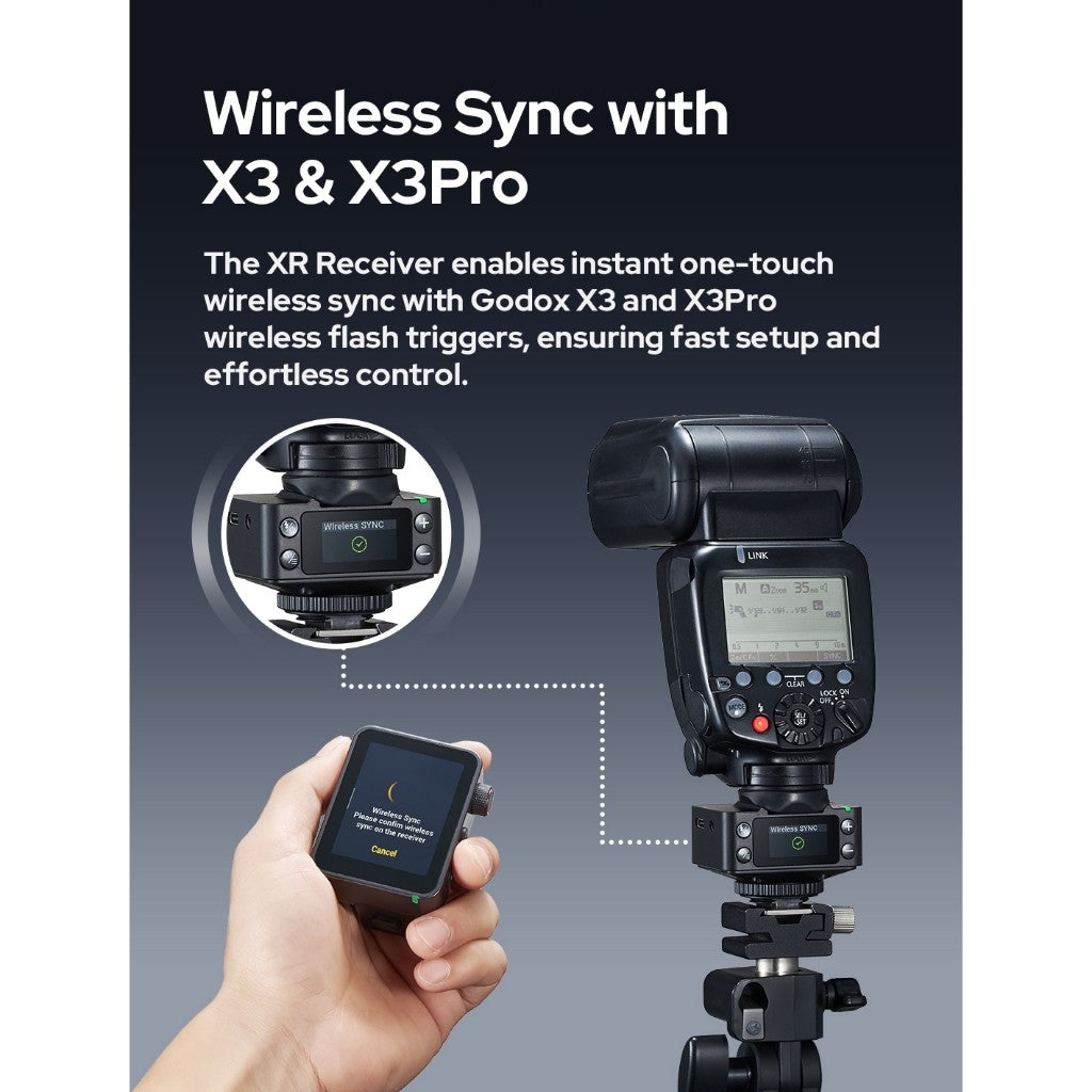 GODOX XR TTL Wireless Receiver 2.4GHz XRS XRC XRN XR S XR N XR C