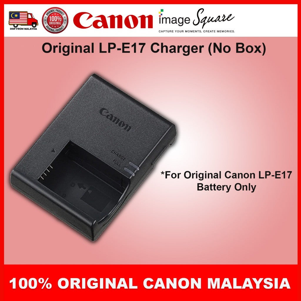 Canon LP-E17 Charger (no box) Compatible Cameras For EOS R10,R50,R100,M3,M5,M6,M100,RP,760D,750D,77D