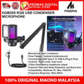 MAONO DGM20S RGB USB CONDENSER MICROPHONE FOR GAMING PODCAST STREAMING RECORDING
