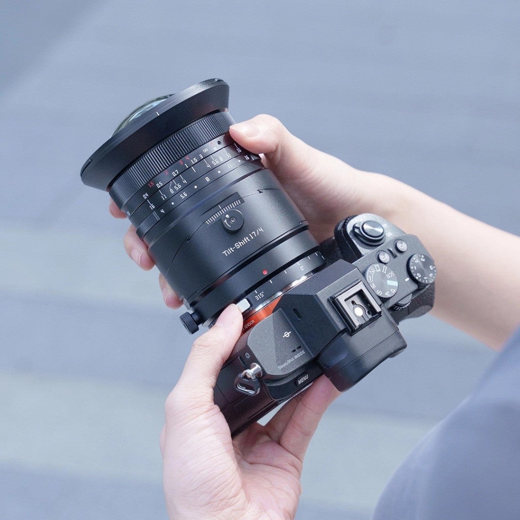 TTArtisan Tilt Shift 17mm f4 Full Frame Lens for E GFX Z and RF Mount