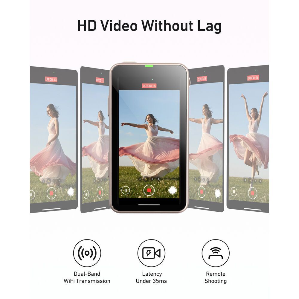 Telesin P5-RMT-07 MAGNETIC SELFIE MONITOR SCREEN FOR MOBILE PHONES REAL-TIME MONITORING