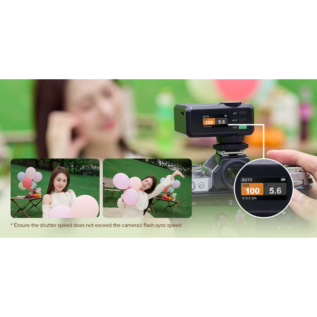 Godox iM30Pro iFlash Mini Camera Flash Universal Mount with MA01 Magnetic Filter Kit iM30 Pro