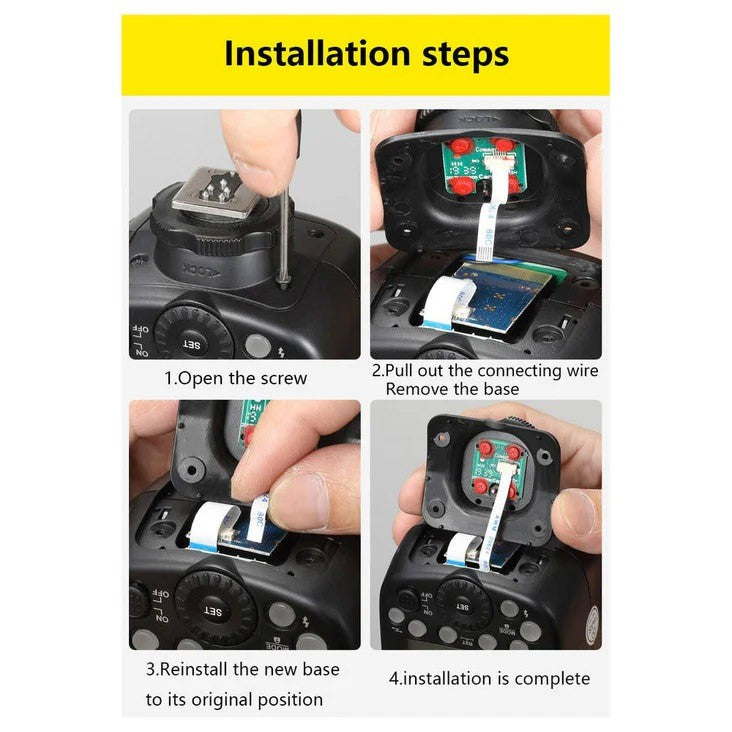 Godox Hot Shoe Replacement Parts for TT600 TT600S Canon Nikon Sony Fujifilm Panasonic Olympus