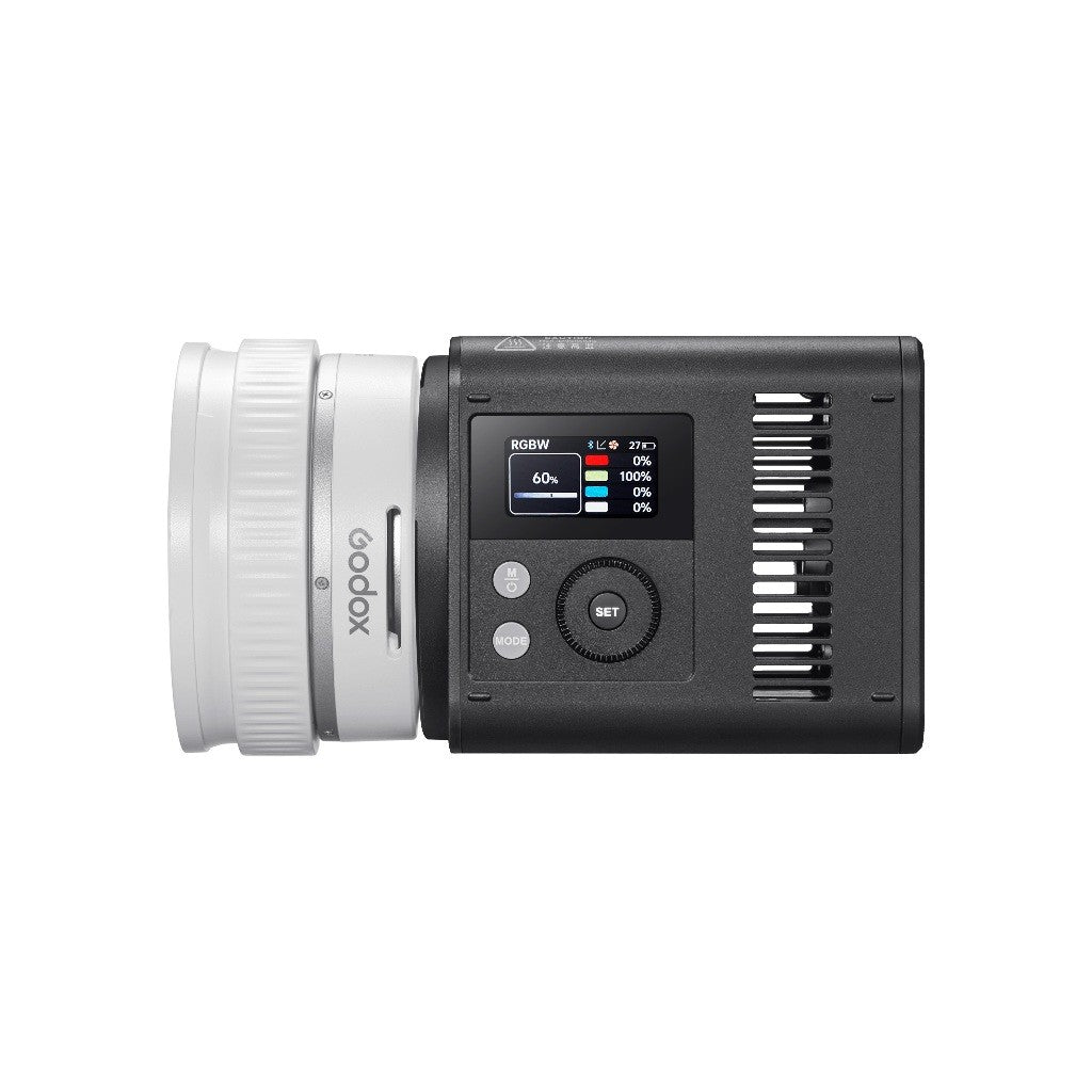 Godox ML150RF RGB LED Video Light Compact Size Godox Mount 14,000 Lux at 1m with ML-Z Zoom Reflector
