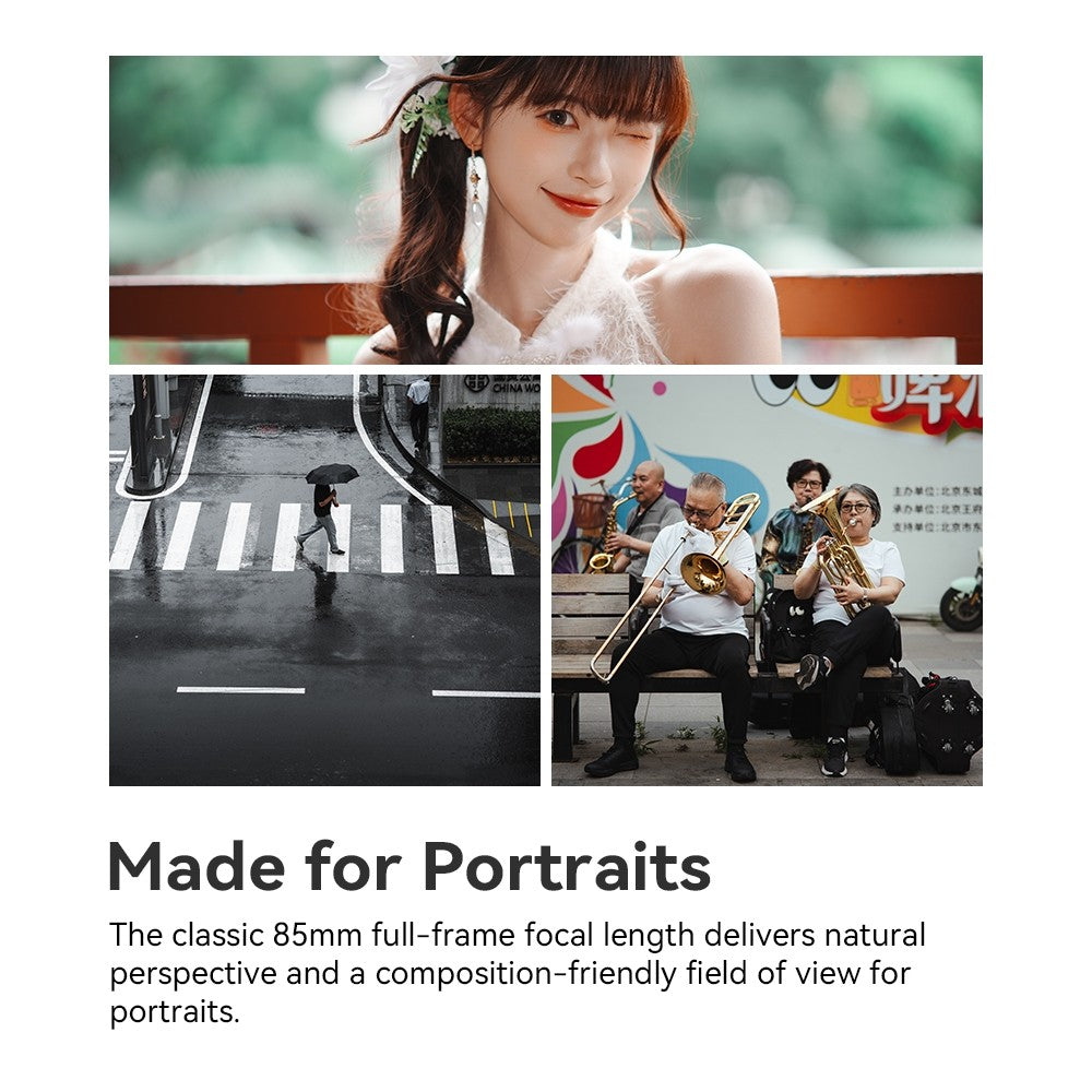 TTArtisan AF 85mm f1.8 NEO Full Frame Prime Lens for E Z Mount