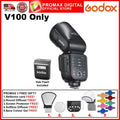 Godox V100 TTL Li-ion Round Head Camera Flash 100ws Sub Flash
