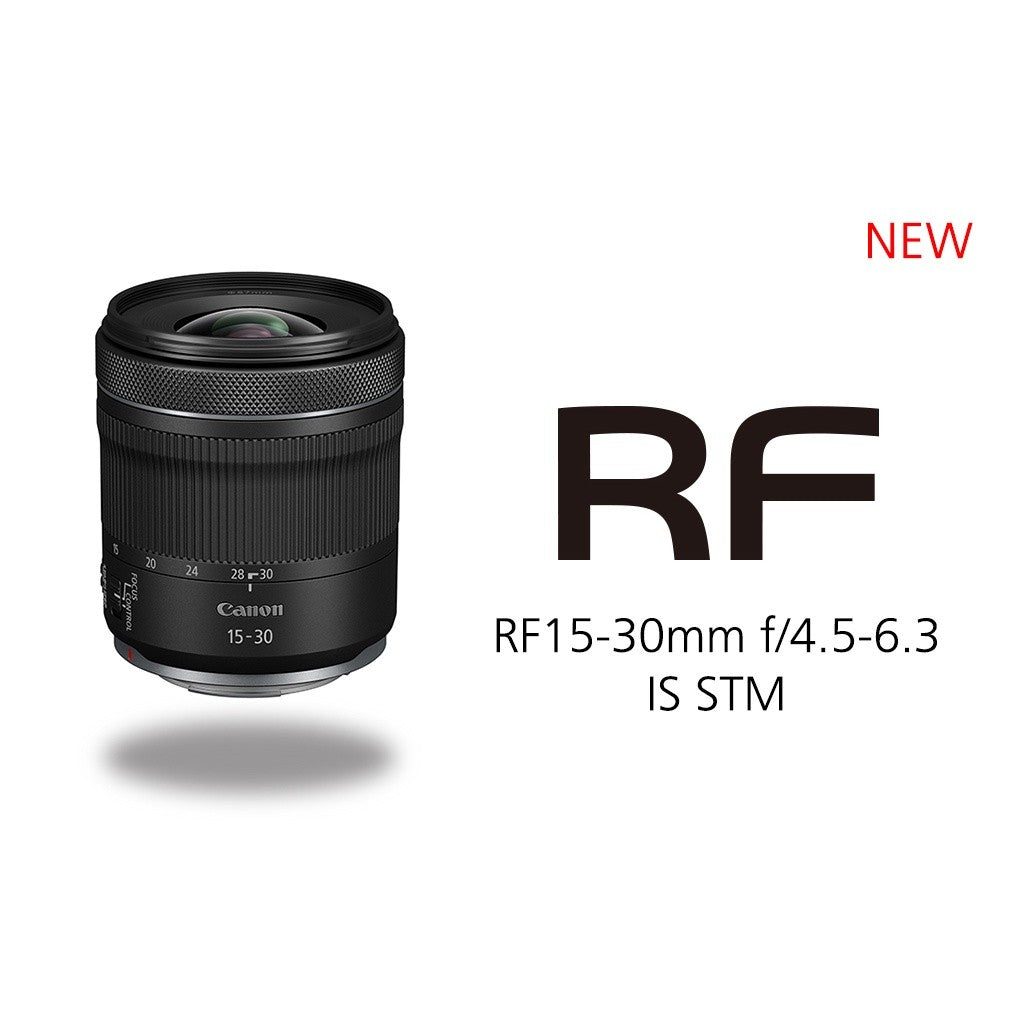 Canon RF15-30mm f/4.5-6.3 IS STM wide angle lens for vlog RF 15-30mm