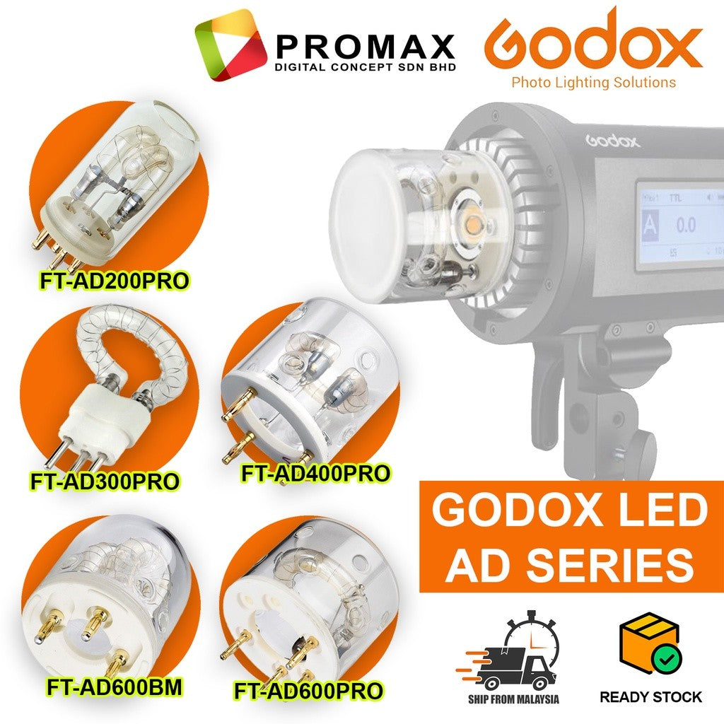Godox Flash Tube FT-AD600Pro FT-AD600 FT-AD400Pro FT-AD300 FT-AD200J AD600Pro AD600BM AD400Pro AD300Pro AD200