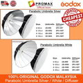 Godox Parabolic Umbrella Diffuser UB-85S UB-105S UB-130S UB-165S Silver  UB-85W UB-105W UB-130W UB-165W White