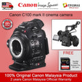 Canon EOS C100 Mark II Cinema EOS Camera with Dual Pixel CMOS AF (Body Only) Canon Malaysia 2 years warranty