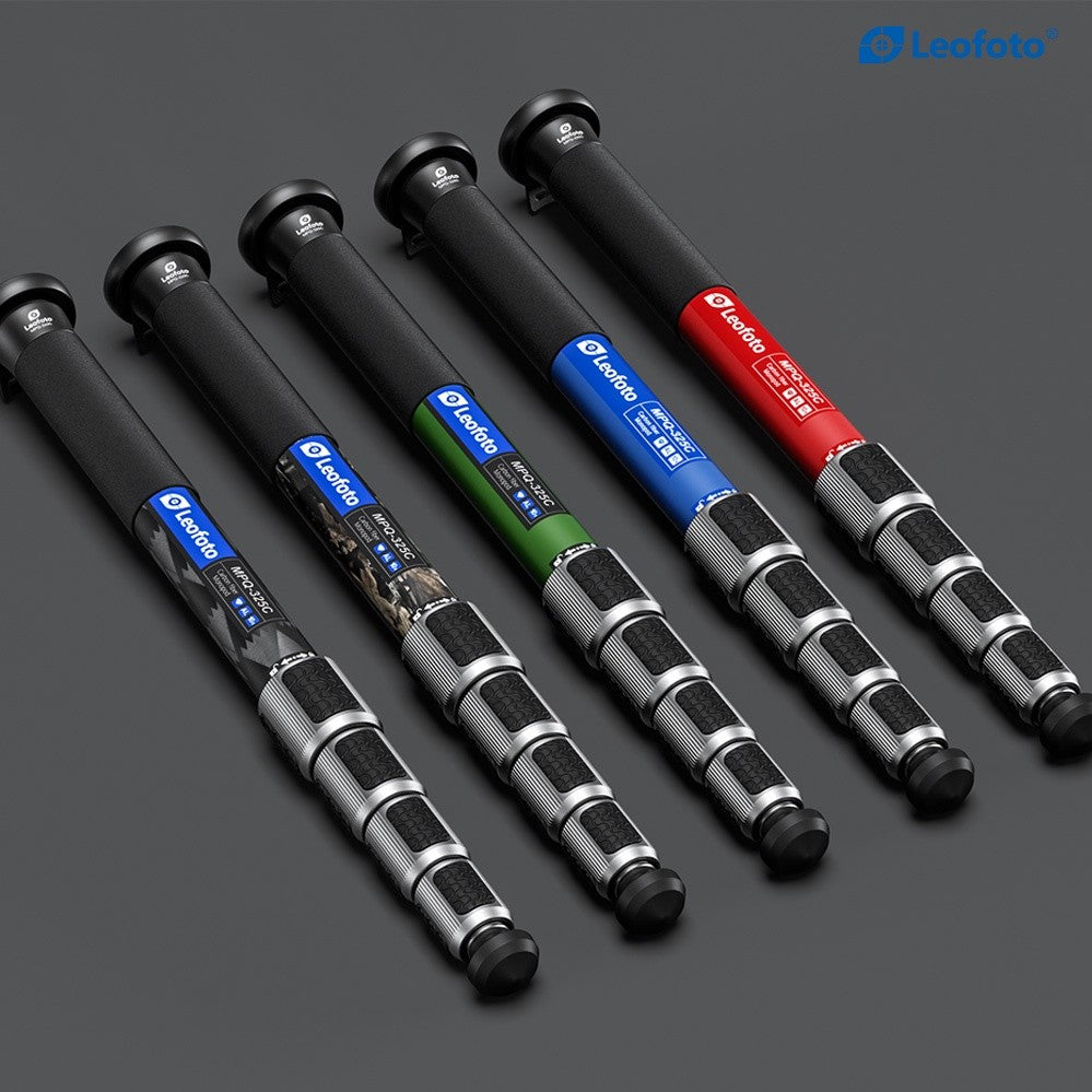 Leofoto MPQ-325C 5-Section Carbon Fibre Monopod with Case 100% Original Malaysia