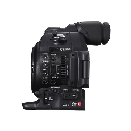Canon EOS C100 Mark II Cinema EOS Camera with Dual Pixel CMOS AF (Body Only) Canon Malaysia 2 years warranty