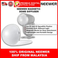 NEEWER M12 Magnetic Dome Diffuser Round Head Speedlite for Z1-S/Z1-N/Z1-C Z2-S/Z2-N/Z2-C Godox V1 V100 AK-R11
