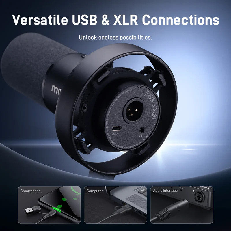 MAONO PD300X USB/XLR Dynamic Microphone for Streaming / Podcasting / Recording 100% Original Maono