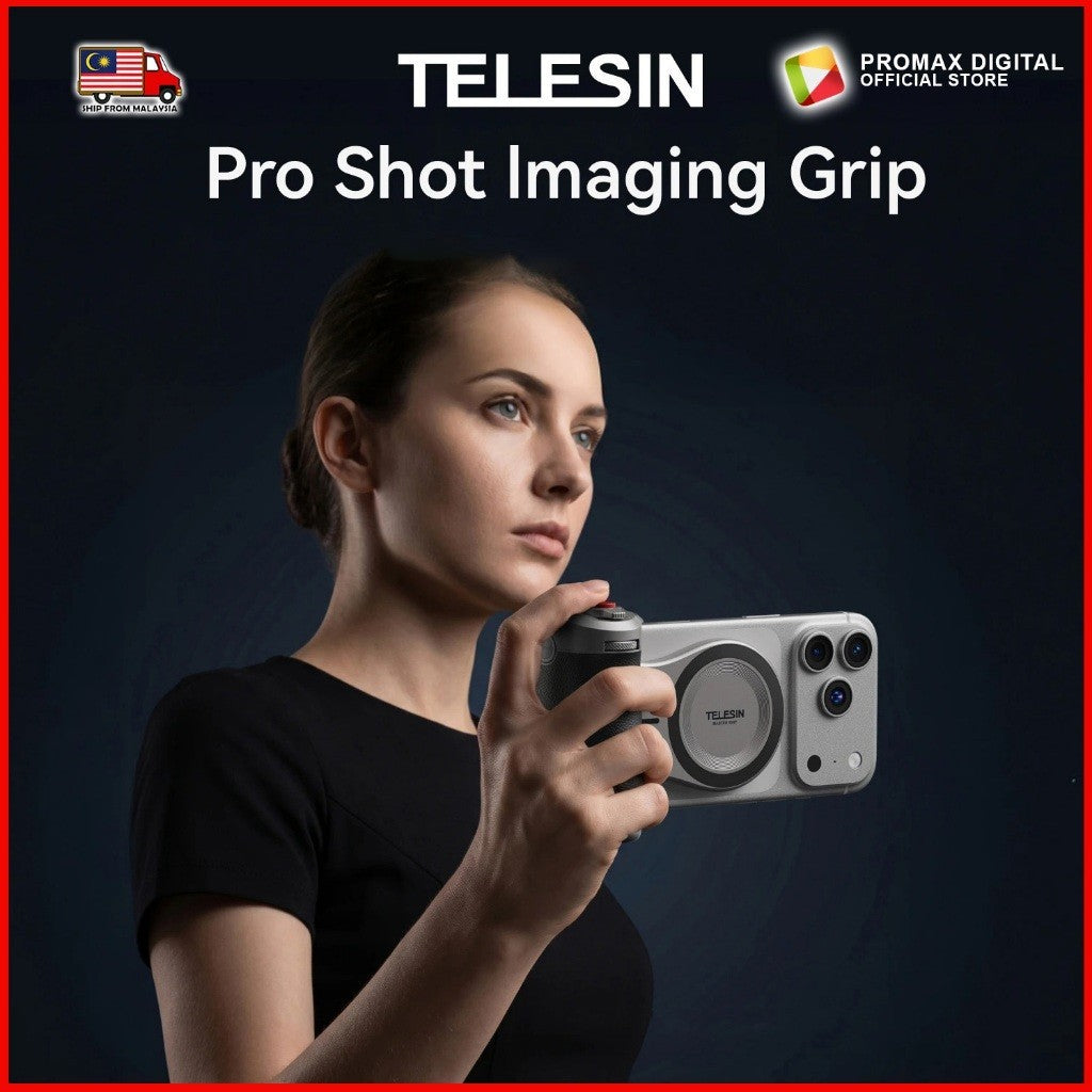 Telesin P5-MP-010 Pro Shot Imaging Grip Special Edition Phone Camera Grip Magnetic Mount