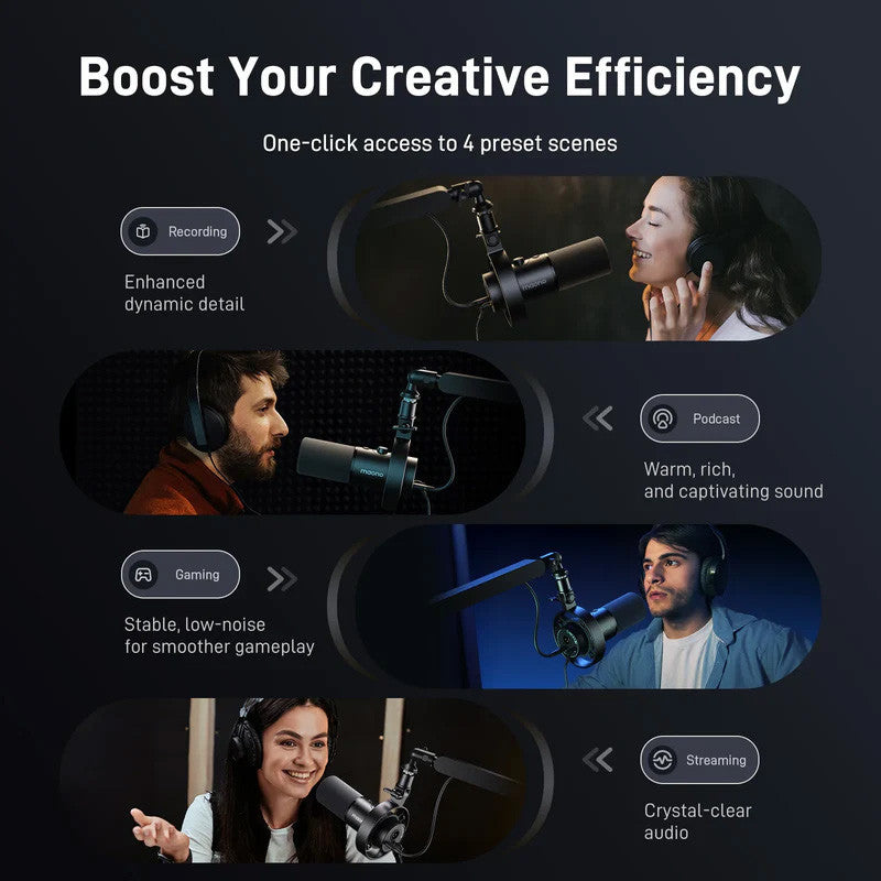 MAONO PD300X USB/XLR Dynamic Microphone for Streaming / Podcasting / Recording 100% Original Maono